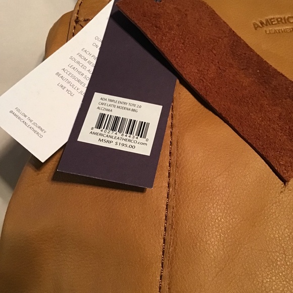 AMERICAN LEATHER CO. TOTE BAG - Picture 4 of 10
